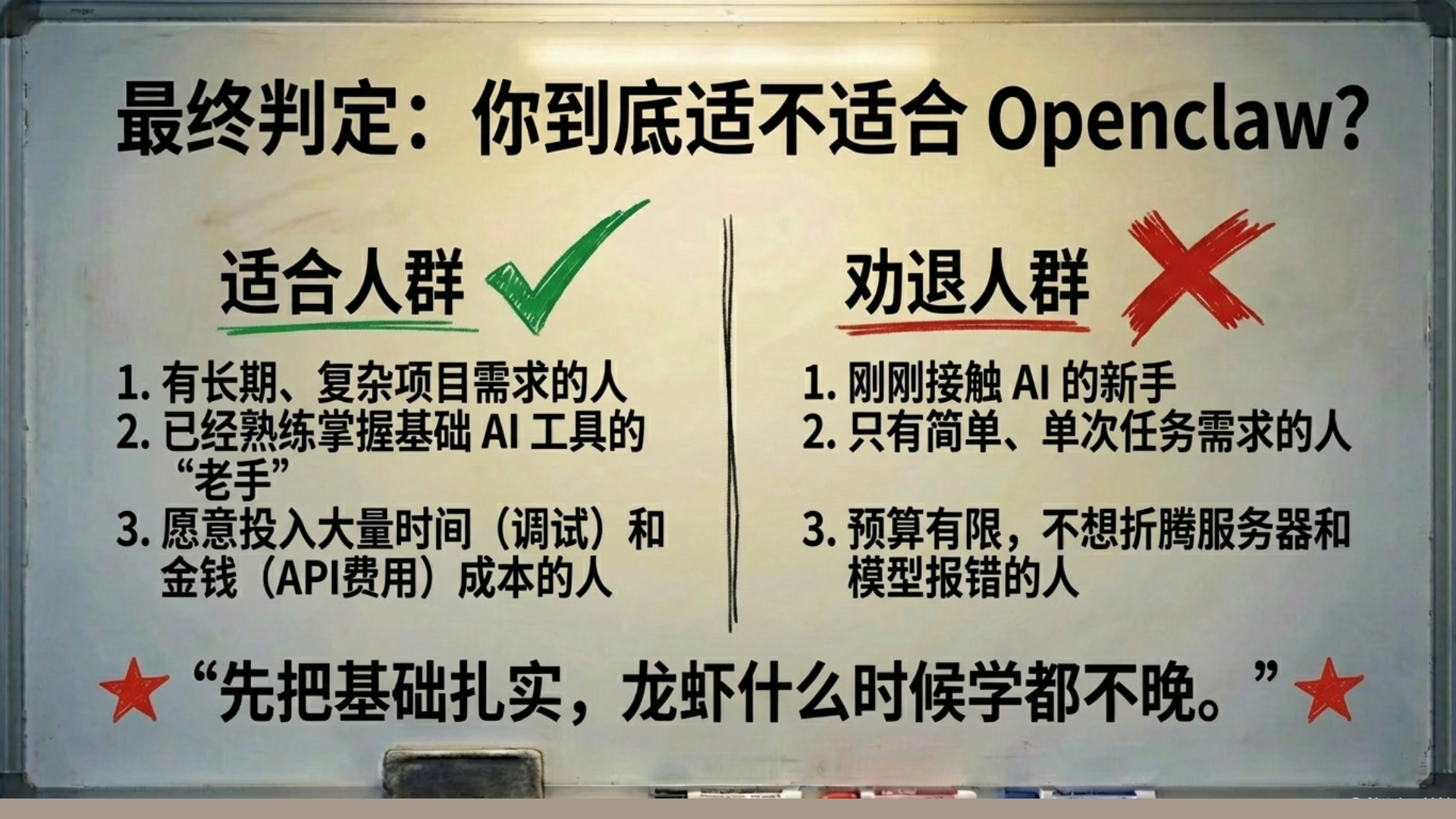 Openclaw适用人群判断